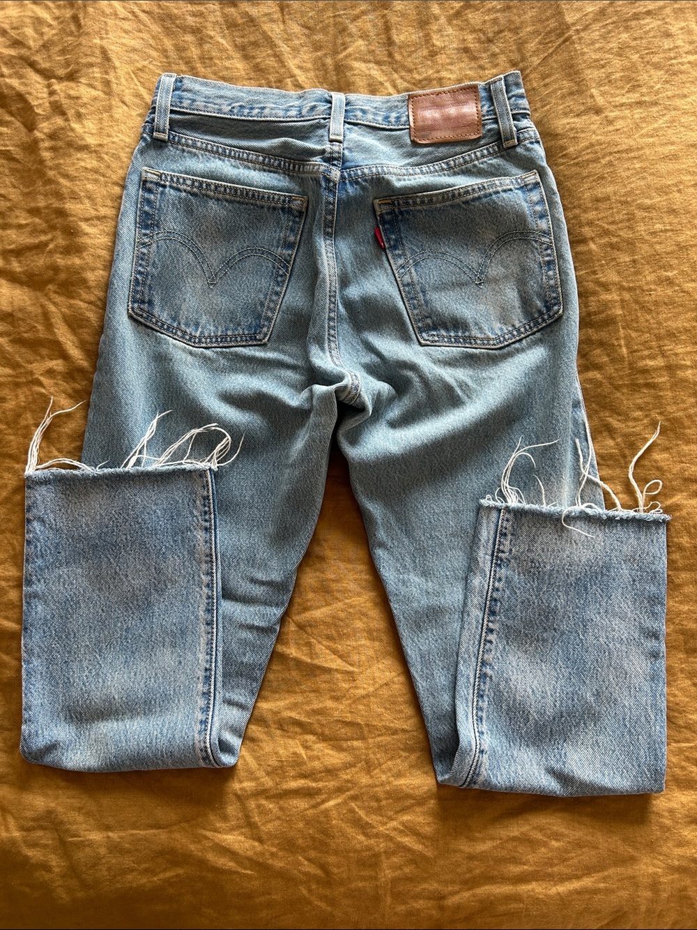 Levi 501 straight leg jeans